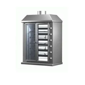 Гриль газовый узкий двухрядный Ф6У2Г